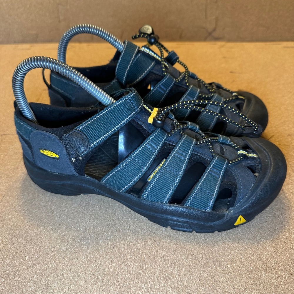 Keen Newport H2 Waterproof Hiking Sandals Mens 5 Teal Black Outdoor Shoes